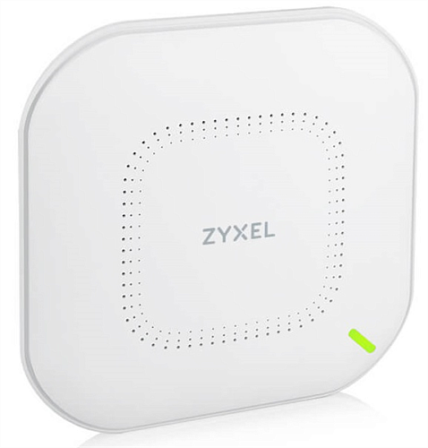 Точка доступа Zyxel NebulaFlex NWA110AX, WiFi 6, 802.11a/b/g/n/ac/ax (2,4 и 5 ГГц), MU-MIMO, антенны 2x2, до 575+1200 Мбит/с, 1xLAN GE, PoE, защита от