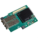 DELL NIC 2x10GbE SFP+ Intel X710, PCI-E, w/o Tranceivers, Low Profile (analog 540-BBIX)