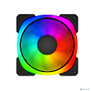 Вентилятор Powercase (СM21-14 ARGB) Black 140x140x25мм (PWM, 100шт./кор, 4pin +ARGB Sync, 800-1500±10% об/мин) Bulk