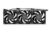 Система охлаждения/ EKWB EK-Nucleus AIO CR360 Dark (360mm, Black, ARGB/ Fans: 3x120mm, 72CFM, 36dBA, 2300RPM/ Pump height 61.6mm, -dBA, 3100RPM, Rad