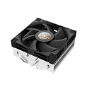 Кулер для процессора DEEPCOOL AN400 LGA1700/1200/115X/AM5/AM4 низкопрофильный 52,5 mm (27шт/кор, TDP 150W, PWM, Fan 120mm, 4 тепл. Трубок, Copper Bas