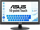 Монитор Asus 15.6" Touch VT168HR черный TN LED 16:9 HDMI глянцевая 220cd 1366x768 60Hz VGA HD USB Touch 1.51кг