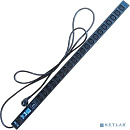 Вертикальный блок розеток, 20xC13, 250V, 16A, шнур 3 метра, вилка Schuko