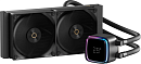 Система водяного охлаждения Ocypus Iota L24 BK, 240mm, Display Pump, 2x120mm FDB fans, LGA115X/1200/1700/18XX, AM4/AM5