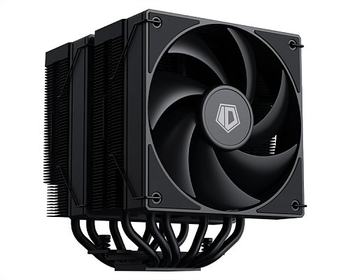 Кулер для процессора ID-COOLING FROZN A620 BLACK LGA1700/1200/115X/AM5/AM4 (6шт/кор, TDP 270W, PWM, черный, 6 тепл.трубок + медная база, FAN 120mm) RE