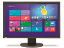 NEC 24.1" PA243W-BK LCD Bk/Bk (AH-IPS; 16:10; 350cd/m2; 1000:1; 8 ms; 10 bit; 1920x1200; 178/178; D-sub; DVI-D; DP; HDMI; USB hub; HAS 150mm; Swiv 170