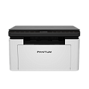 мфу Pantum BM1800W, P/C/S, Mono laser, А4, 18 ppm (max 20000 p/mon), 600 MHz, 1200x1200 dpi, 128 MB RAM, paper tray 150 pages, USB,wi-fi, start. cartr