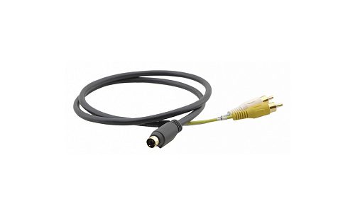 Переходный кабель Kramer Electronics C-SM/2RVM-6 4-конт. S-Video (Вилка) на 2 RCA (Вилки), 1.8 м