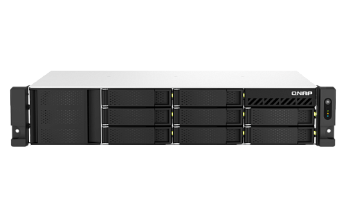 Система хранения данных QNAP SMB 2U/8bay QC 2,2GhzCPU/4Gb(upto64Gb)/upto 20HDD with TL-R1200S-RP /SATA(3,5'' 2,5")/ 4xUSB3.2/2xExp.slot/2x2,5Gb/iSCSI/