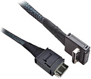 Кабель Intel Celeron AXXCBL530CVCR 530 mm long, spare cable kit (1 cable included), straight OCuLink SFF-8611 connector to right angle OCuLink SFF-8611 connector