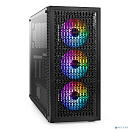 Exegate EX296316RUS Корпус Miditower ExeGate EVO-5001A-450NPX (ATX, БП 450NPX с вент. 12 см, 2*USB+1*USB3.0+HD Audio, черный, 3 вент.12см с RGB подсве