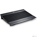 Подставка для охлаждения ноутбука DEEPCOOL N8 BLACK (8шт/кор, до 17", вентилятор 2x140мм, алюминий, черный, 2USB) Retail box