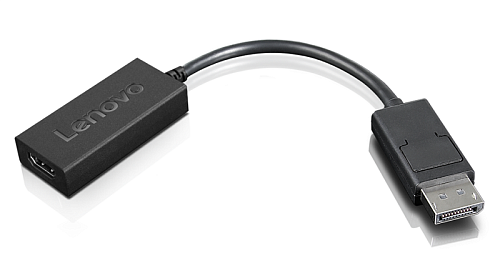 Lenovo DisplayPort to HDMI 2.0b Adapter (Maximum resolution of UHD 4K 3840x2160@60Hz, Support for HDR, HDCP 2.2, WCG and HLG) (reply. 0B47395)