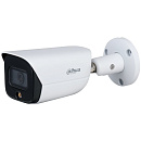 DAHUA DH-IPC-HFW3249EP-AS-LED-0280B Уличная цилиндрическая IP-видеокамера Full-color с ИИ 2Мп, 1/2.8” CMOS, объектив 2.8мм, видеоаналитика, LED-подсве