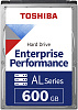 Жесткий диск TOSHIBA Жесткий диск/ HDD SAS 600Gb 2.5"" 10K 128Mb 1 year warranty (replacement AL15SEB06EQ, AL14SEB06EQ, AL14SEB060N)