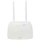 Маршрутизатор Tenda 4G06 Wi-Fi Роутер N300, 2,4 ГГц до 300 Мбит/с, LTE/3G/4G до 150 Мбит/с, SIM-слот, 2 внешние 4G/3G антенны + 2 встроенные Wi-Fi ант