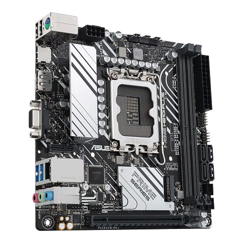 Материнская плата ASUS PRIME H610I-PLUS-CSM LGA1700 mini-ITX 2xDDR5 PCIEx16 M.2 DP HDMI VGA GLAN