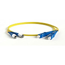 Hyperline FC-D2-9-FC/UR-SC/UR-H-15M-LSZH-YL Патч-корд волоконно-оптический (шнур) SM 9/125 (OS2), SC/UPC-FC/UPC, 2.0 мм, duplex, LSZH, 15 м
