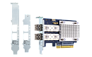 Сетевая карта QNAP Сетевая карта/ QXP-32G2FC Dual-port Fiber Channel adapter, 2 x 32 Gb / s SFP +, PCIe Gen3 x8. For QTS OS ONLY