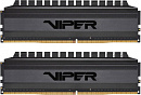 Память DDR4 2x32Gb 3600MHz Patriot PVB464G360C8K Viper 4 Blackout RTL Gaming PC4-28800 CL18 DIMM 288-pin 1.35В с радиатором Ret
