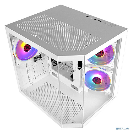 Ginzzu V290 White 3*FAN 12LD4