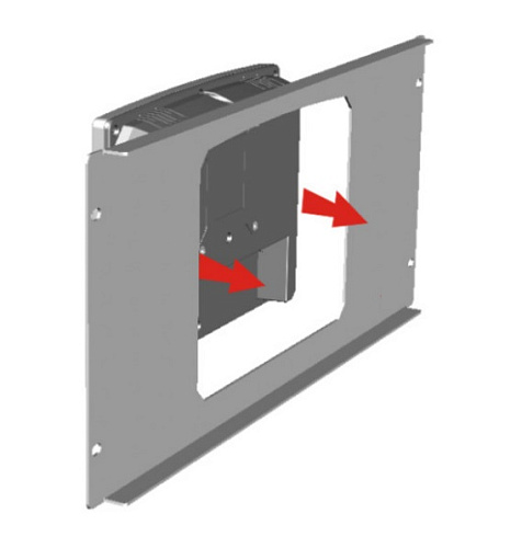 Крепеж FRKW19C, комплект для монтажа, цвет - черный