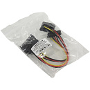 ORIENT C574, Переходник питания SATA 15pin (M) -> 2 x SATA 15pin (F), угловые разъемы