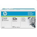 HP Q7553XD Картридж, Black{LaserJet P2015, Black, 2-pack, (2 x 7000стр.)}