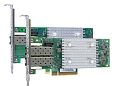 Сетевая карта Lenovo QLogic 16Gb Enhanced Gen5 FC Dual-port HBA, transivers no included, ATZC, 01CV760
