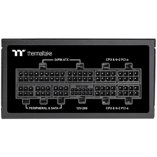 Блок питания Thermaltake Toughpower SFX 1000W /Fully Modular/Non Light/Full Range/Analog/80 Plus Gold/EU/100% JP CAP/All Flat Cables/Gen 5