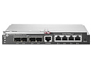 HP Ethernet Blade Switch 6125G/XG, 16х1Gb downlinks, 4x1Gb(RJ45), 4xSFP/SFP+ (1Gb/10Gb/IRF), 1xMang(RJ45)