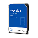 Жесткий диск Western Digital Blue HDD 3.5" SATA 2TB, 5400 rpm, 64MB buffer, WD20EARZ, 1 year, (аналог WD20EZRZ)