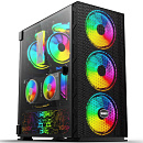 Корпус SOEYI «AX8-B20 SOEYI ATX case with black coating front panel with flat bigger mesh, without»