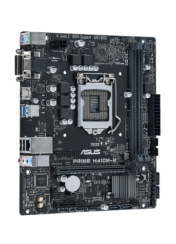 Материнская плата/ PRIME H410M-R-SI