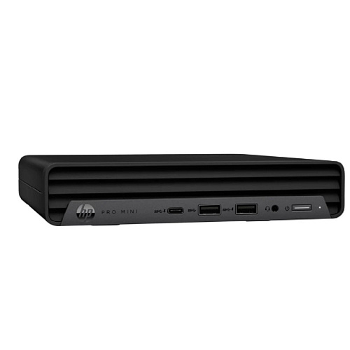 Персональный компьютер/ HP Pro Mini 400 G9 Intel Core i3 13100T(2.5Ghz)/8192Mb/256PCISSDGb/noDVD/BT/WiFi/war 1y/DOS + USB mouse, En_kbd, 3pin, Wi-Fi