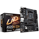 Мат. плата GIGABYTE A520M S2H, AM4, A520, 2*DDR4, 4*SATA, 1*M.2, 4*USB 3.2, 2*USB 2.0, 1*PCIx16, 2*PCIx1, D-Sub+HDMI+DVI, mATX