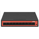 WI-PS210H, Коммутатор неуправляемый PoE 65Вт, порты 8 PoE FE + 2FE, режим 250м + VLAN, Watchdog