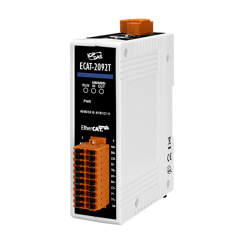 Модуль счетчика/энкодера, два канала, EtherCAT slave
