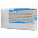 Картридж струйный Epson T6532 C13T653200 голубой для Epson Stylus Pro 4900