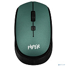 Мышь HIPER беспроводная HOMW-084 {1600dpi, зеленый, USB, 4кнп}