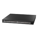 Коммутатор Edge-corE 48 x GE + 2 x 10G SFP+ ports + 1 x expansion slot (for dual 10G SFP+ ports) L3 Stackable Switch, w/ 1 x RJ45 console port, 1 x US