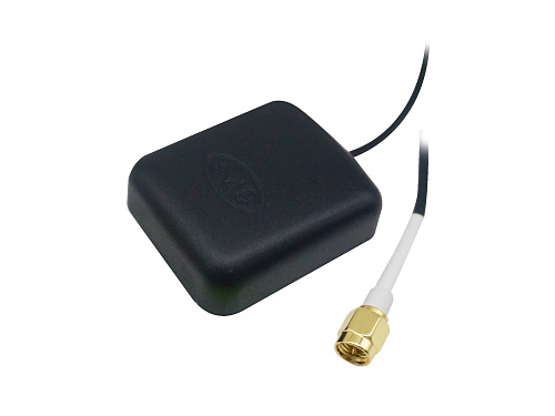 Магнитная антена GNSS, 3 дБ, разъем SMA