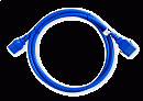 Комплект кабелей (6шт.) SLC14C15-2.5MK2-6PK, SecureLock locking cables, 2.5M, blue, 16AWG, 1 x IEC C-14, 1 x IEC C-15
