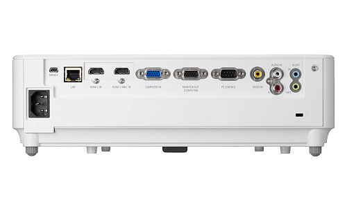 Проектор NEC V302H (V302HG) Full 3D, DLP, 3000 ANSI lumen, Full HD, 8000:1, лампа 6000 ч.(Eco mode), HDMI x2, VGA, Composite, RJ45, RS232, 8Вт моно, 2