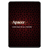 SSD APACER PANTHER AS350X 128Gb SATA 2.5" 7mm, R560/W540 Mb/s, IOPS 80K, MTBF 1,5M, 3D NAND, Retail (AP128GAS350XR-1)