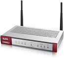 Межсетевой экран Zyxel USG40W (USG40W-RU0102F) N300 10/100/1000BASE-TX компл.:набор подписок на 1 год AS/AV/CF/IDP серебристый