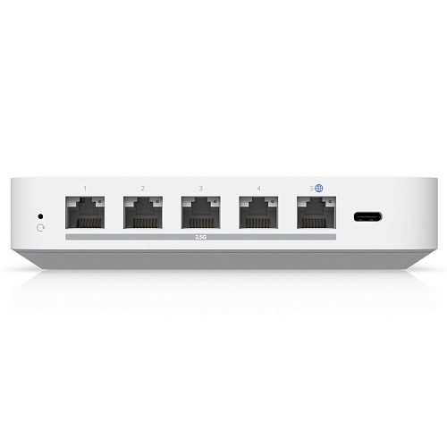 Ubiquiti UniFi Gateway Max Маршрутизатор 4 ядра (1,5 ГГц), 4х 2.5G LAN, 1х 2.5G WAN