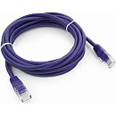 Патч-корд UTP Cablexpert PP12-3M/V кат.5e, 3м, литой, многожильный (фиолетовый)