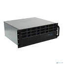 Procase ES412XS-SATA3-B-0 Корпус 4U Rack server case (12 SATA3/SAS 12Gb hotswap HDD), черный, без блока питания, глубина 400мм, MB 12"x13"