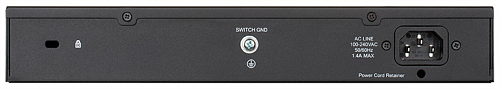 Коммутатор D-LINK DGS-1100-24PV2/A1A, L2 Smart Switch with 24 10/100/1000Base-T ports (12 PoE ports 802.3af/802.3at (30 W), PoE Budget 100 W). 8K Mac address, 80